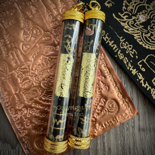 7 Asura Takrut Amulet – Wealth, Wish Fulfillment & Divine Protection Spiritual Talisman