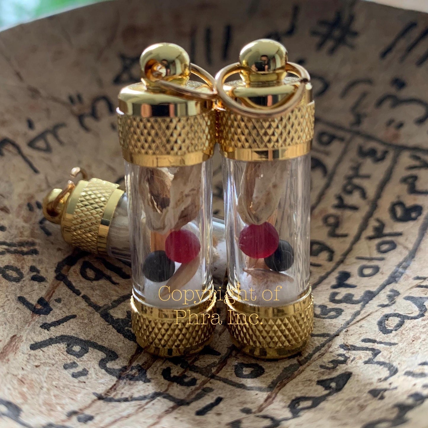 Powerful Wealth Fetching Centipede Pearl Amulet Charm, Wealth Luck Attraction Khodam Pendant