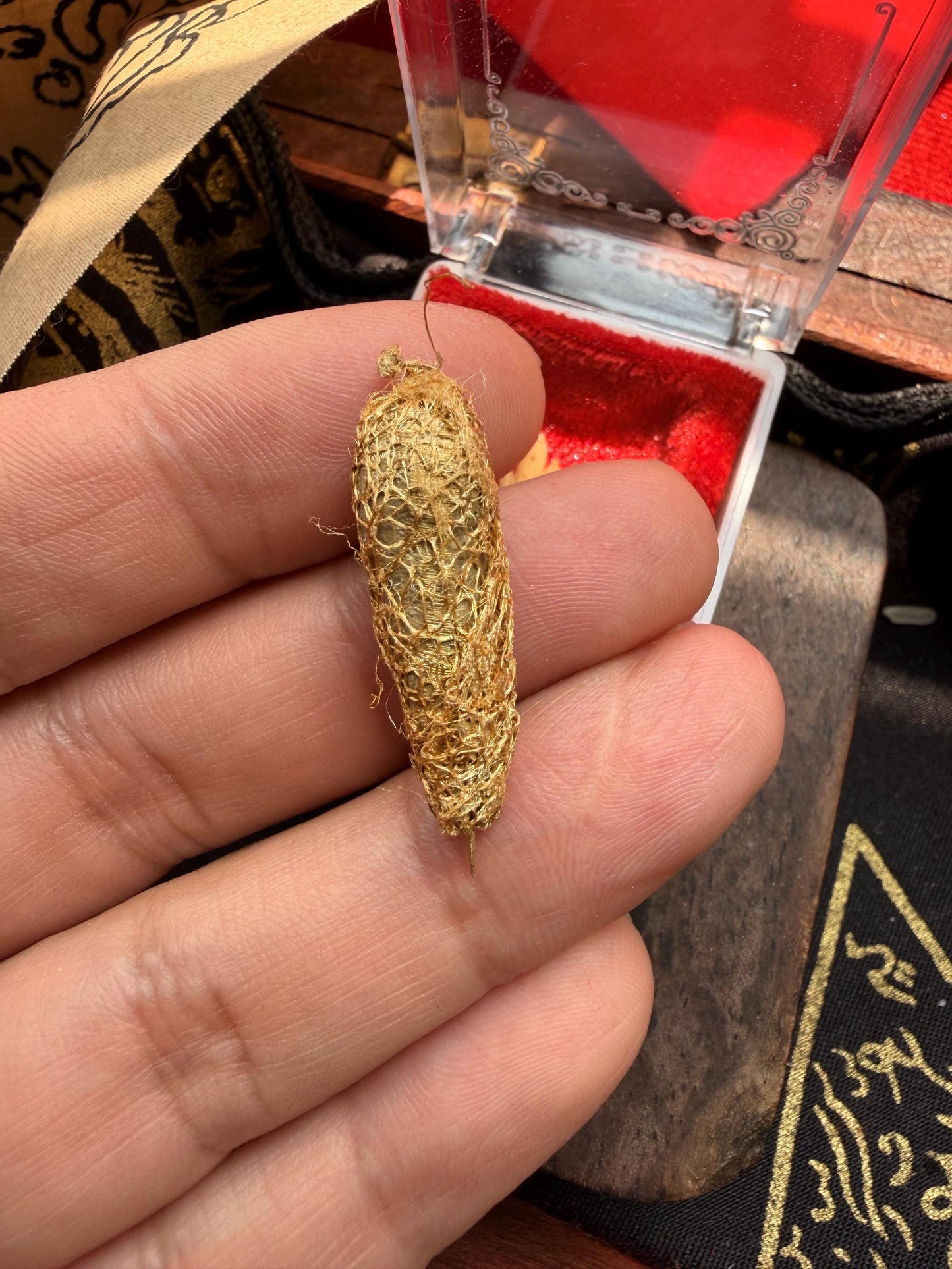 Wesi Kuning Spiritual Protection Charm – Yellow Hornet Talisman, Indonesian Magickal Amulet