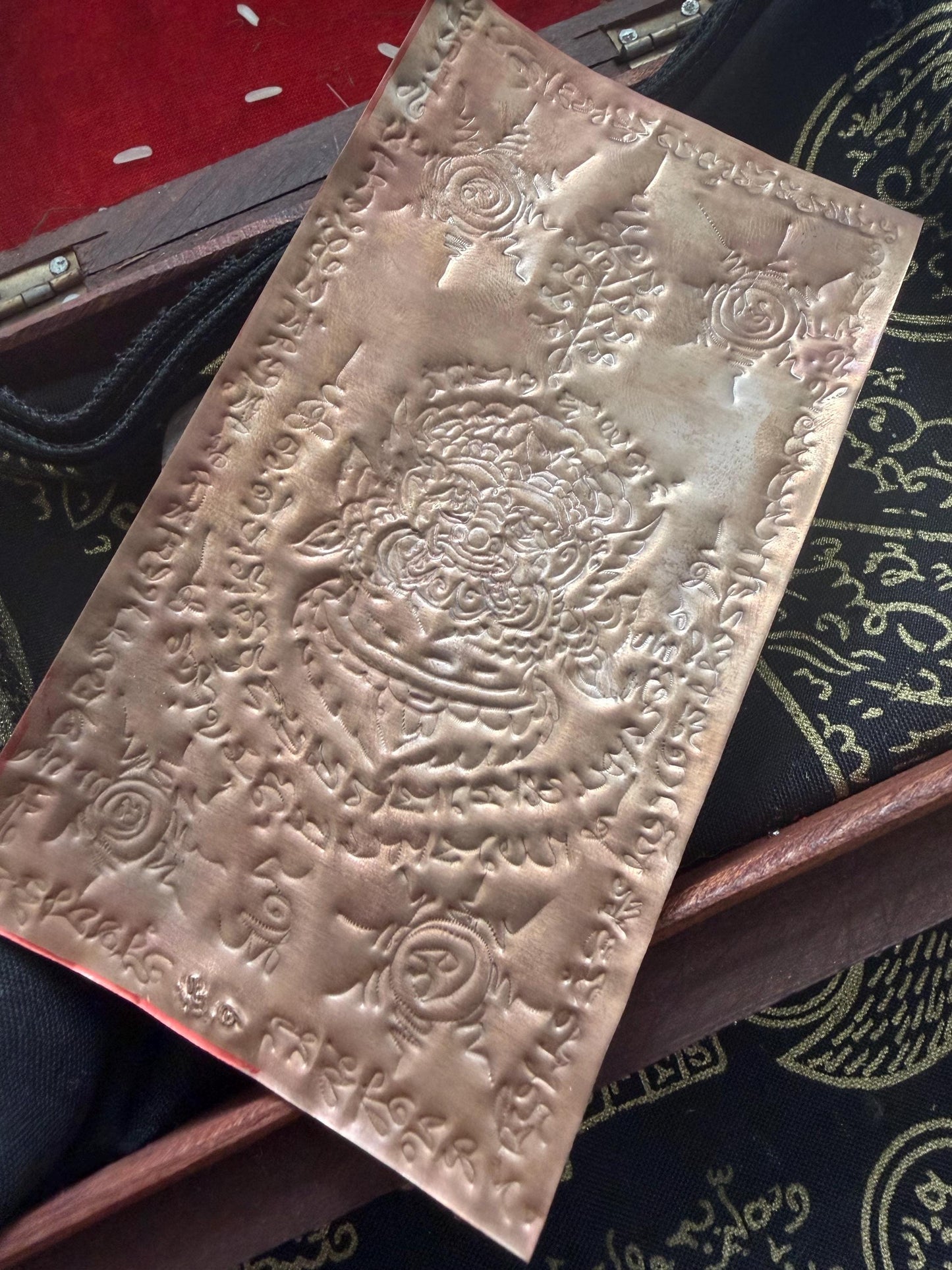 Extreme Black Magic Protection Kala Bhairav (Phra Pirab) Takrut Amulet, Hand-Drawn Protection Taweez Aghori Tantra, Shiva Aghori Magic