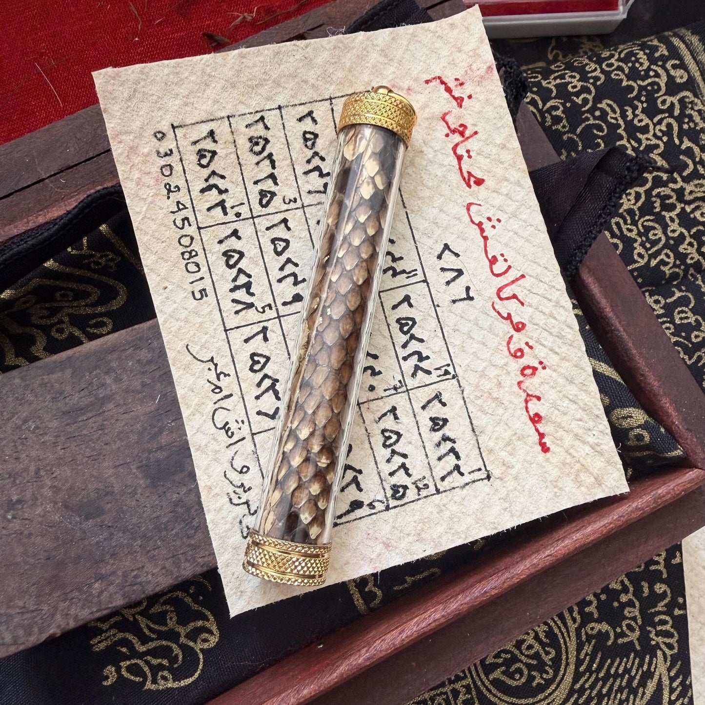 Extremely Powerful Takrut by 9 Sufis | Wealth, Fortune, and Protection | Ritual by 9 Saints | Kejawen Talisman - Love Abundance & Safety