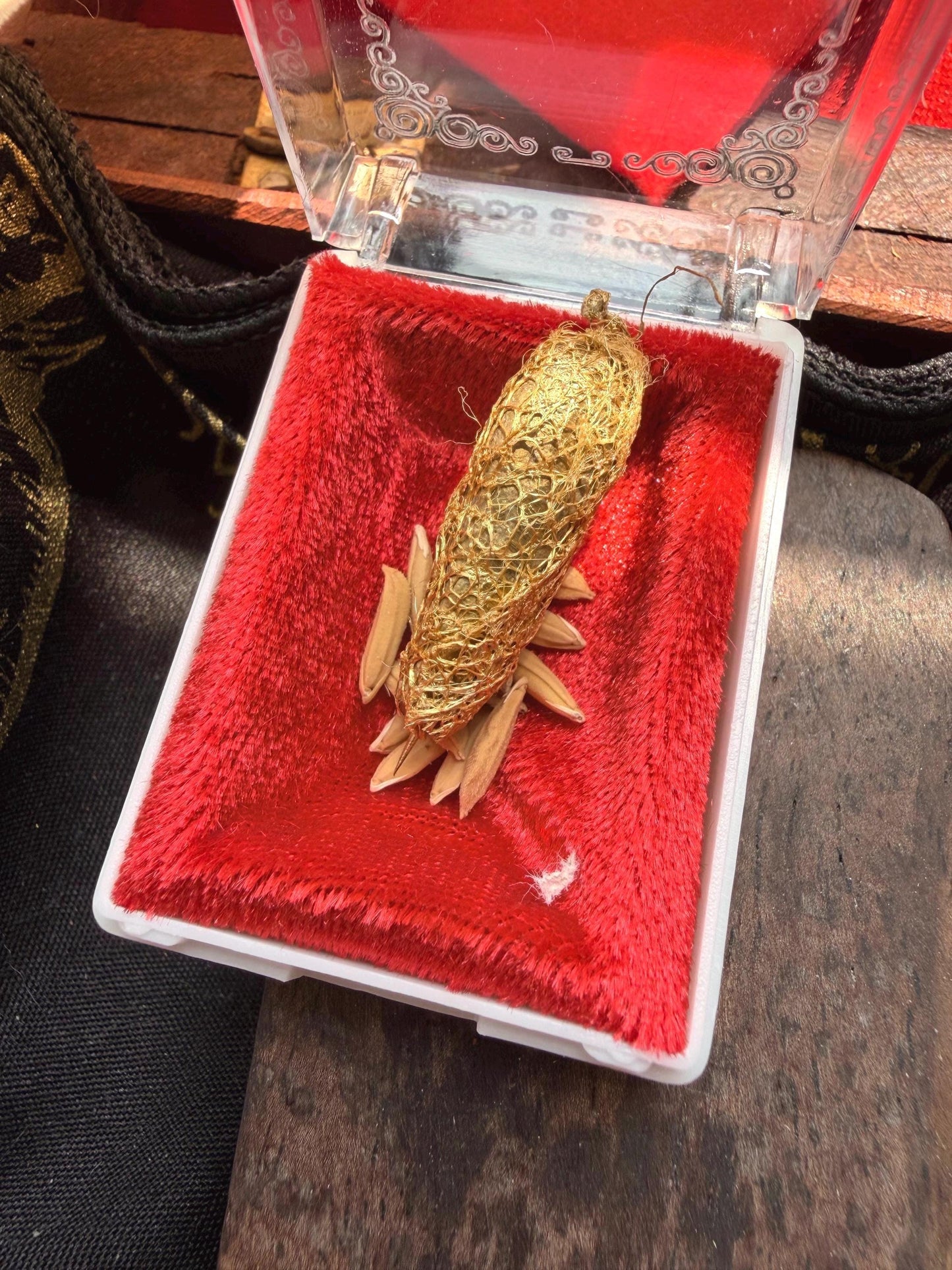 Wesi Kuning Spiritual Protection Charm – Yellow Hornet Talisman, Indonesian Magickal Amulet