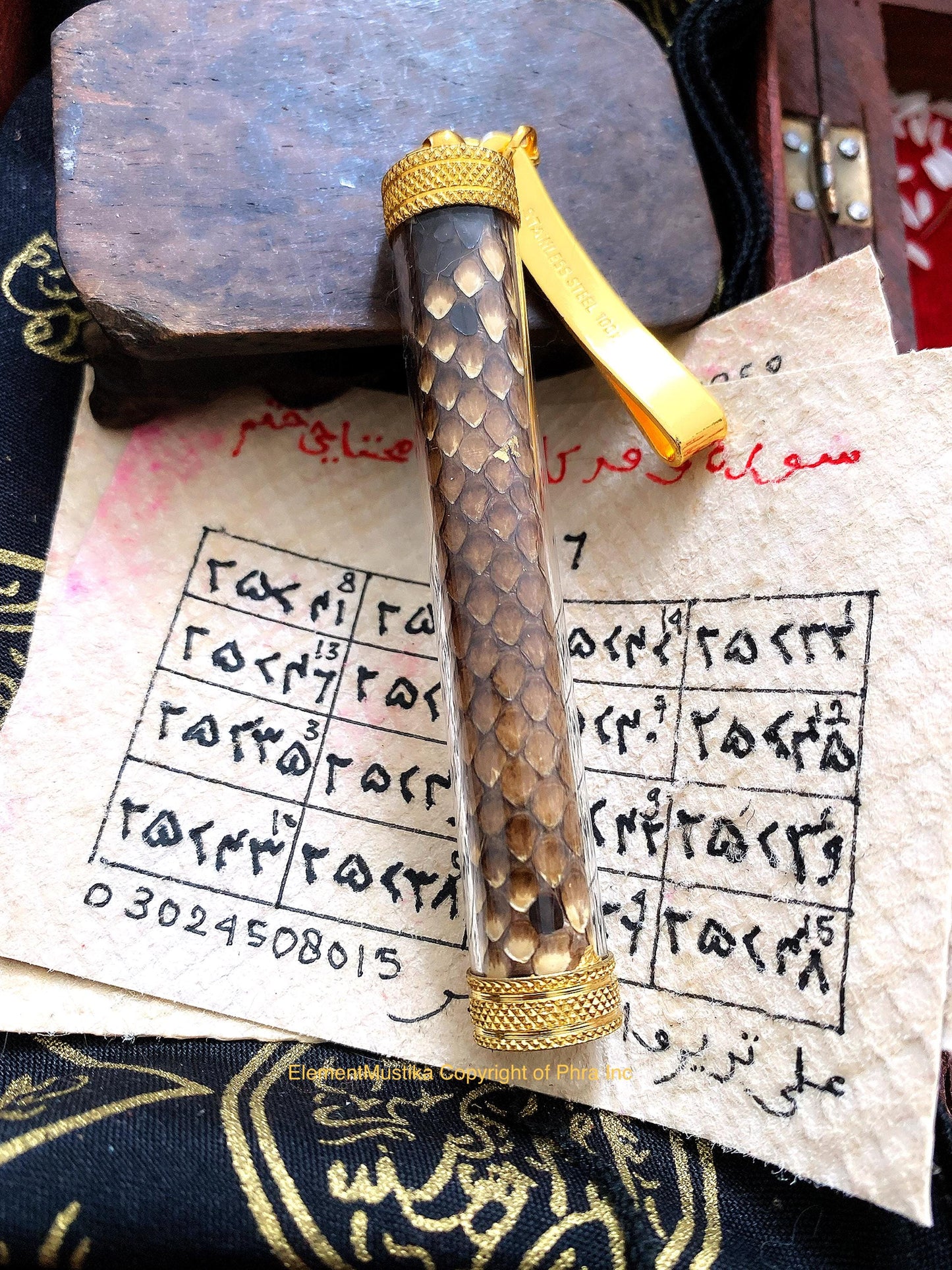 Extremely Powerful Takrut by 9 Sufis | Wealth, Fortune, and Protection | Ritual by 9 Saints | Kejawen Talisman - Love Abundance & Safety