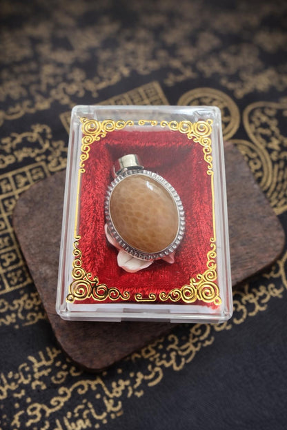 Stainless steel Nagamani pendant on chain