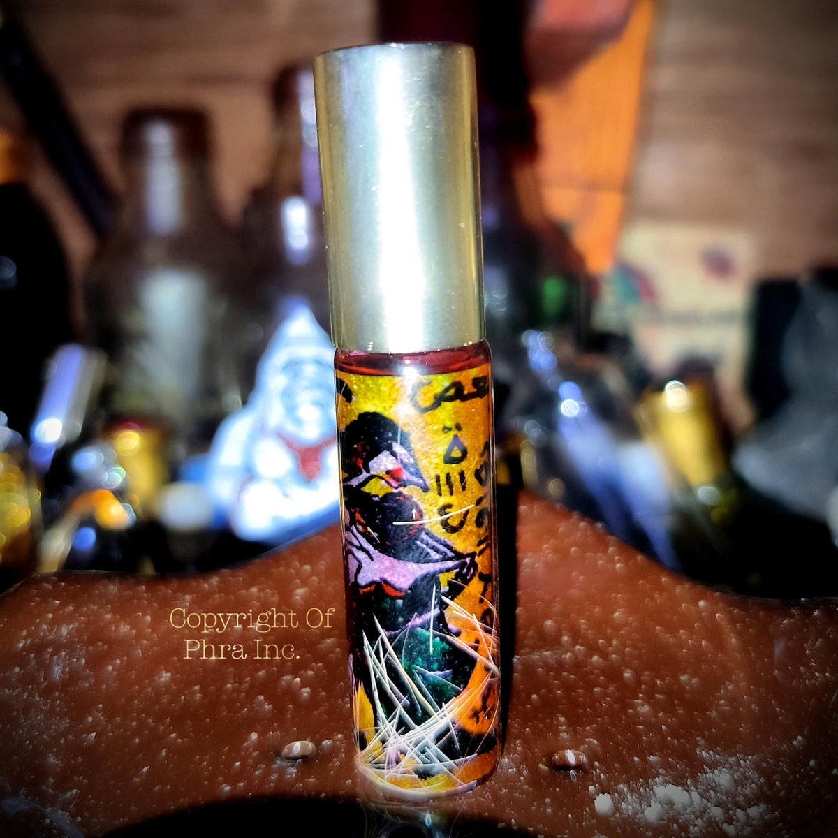 Guardian Arjuna oil bottle, front view
