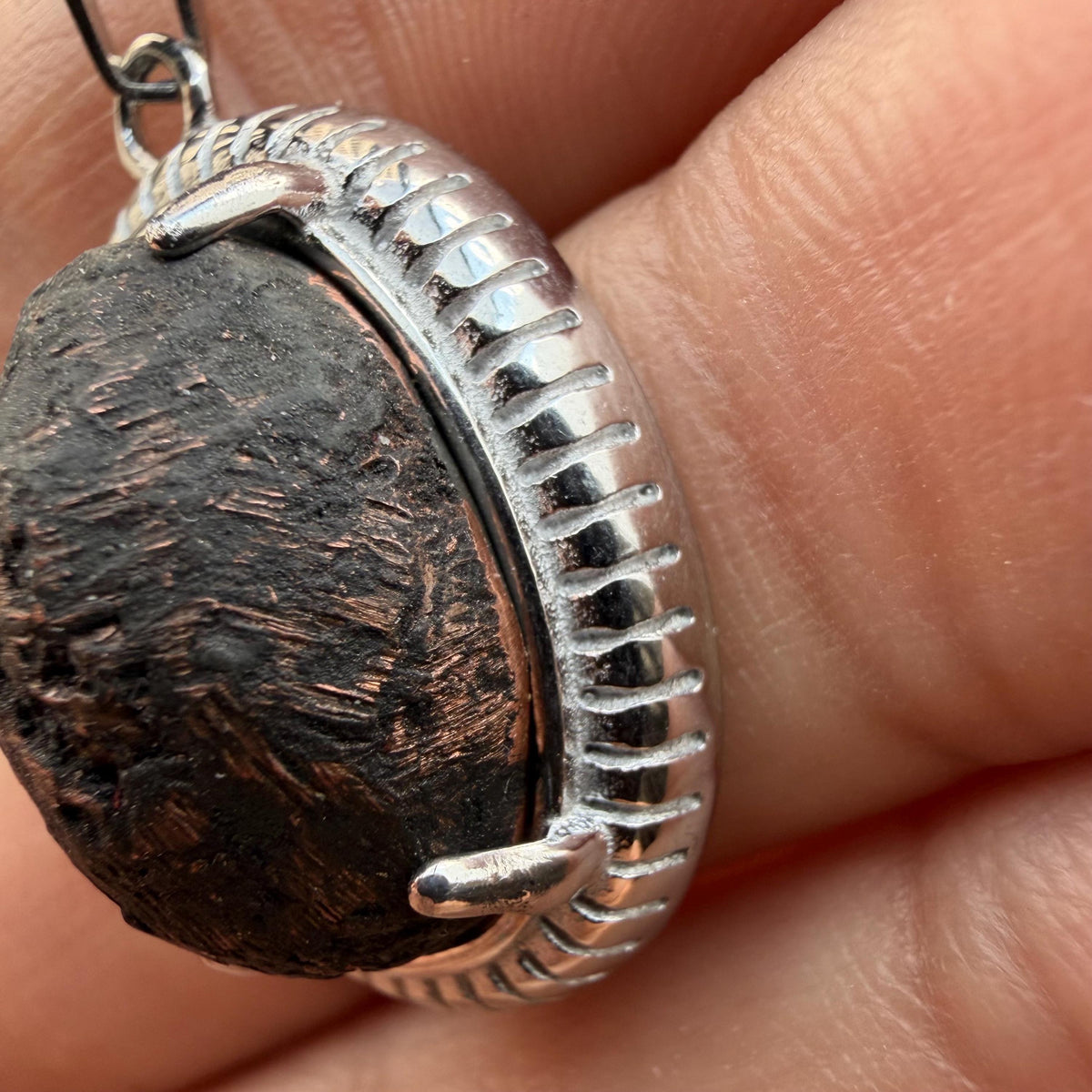 Nabi Sulaiman stone pendant with adjustable string necklace