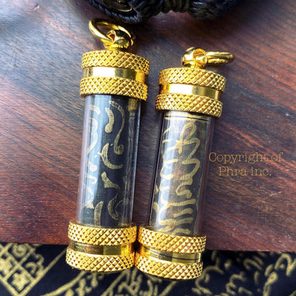 Batara Jawarah 7 Angelic Blessings takrut talisman, front view